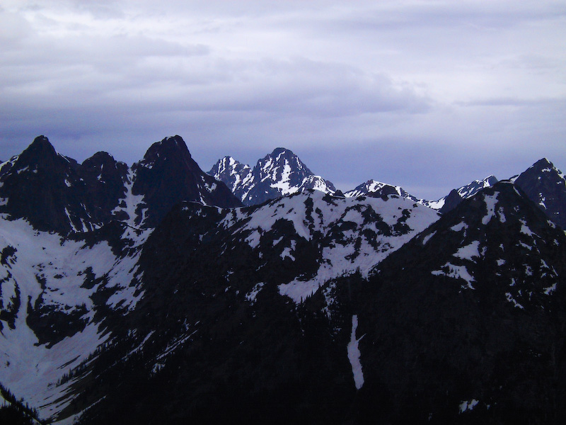 Sunlight On Mesahchie Peak